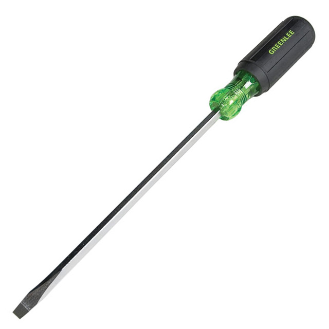 GREENLEE Desarmador punta plana de 8" x ¼"