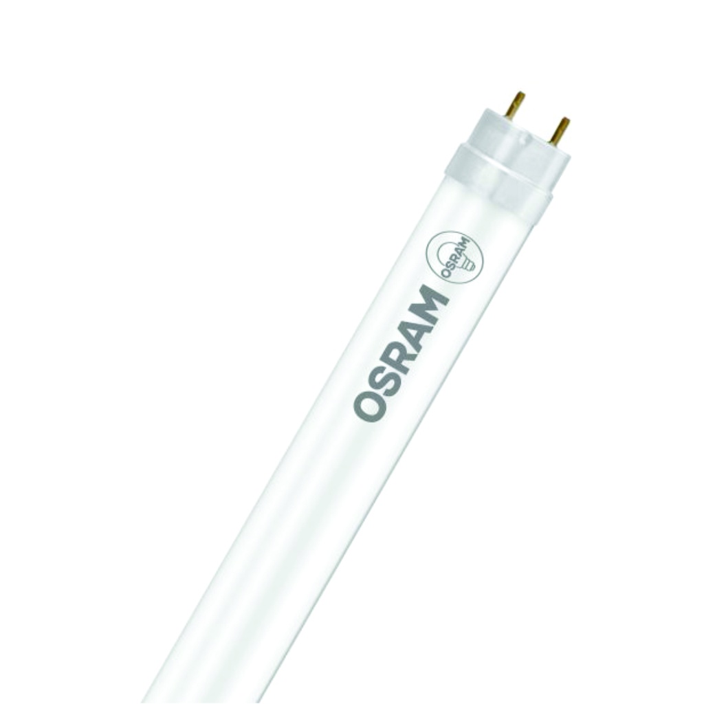 OSRAM Tubo LED T8, vidrio, 48", 16W, 1600Lms, 120-277V, 6500K, luz blanca