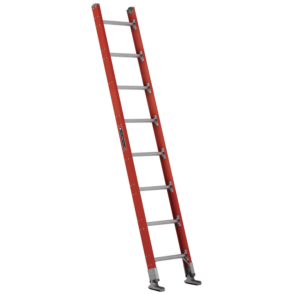 LOUISVILLE FE7108 Escalera de fibra de vidrio 1 sección 8' 300lbs