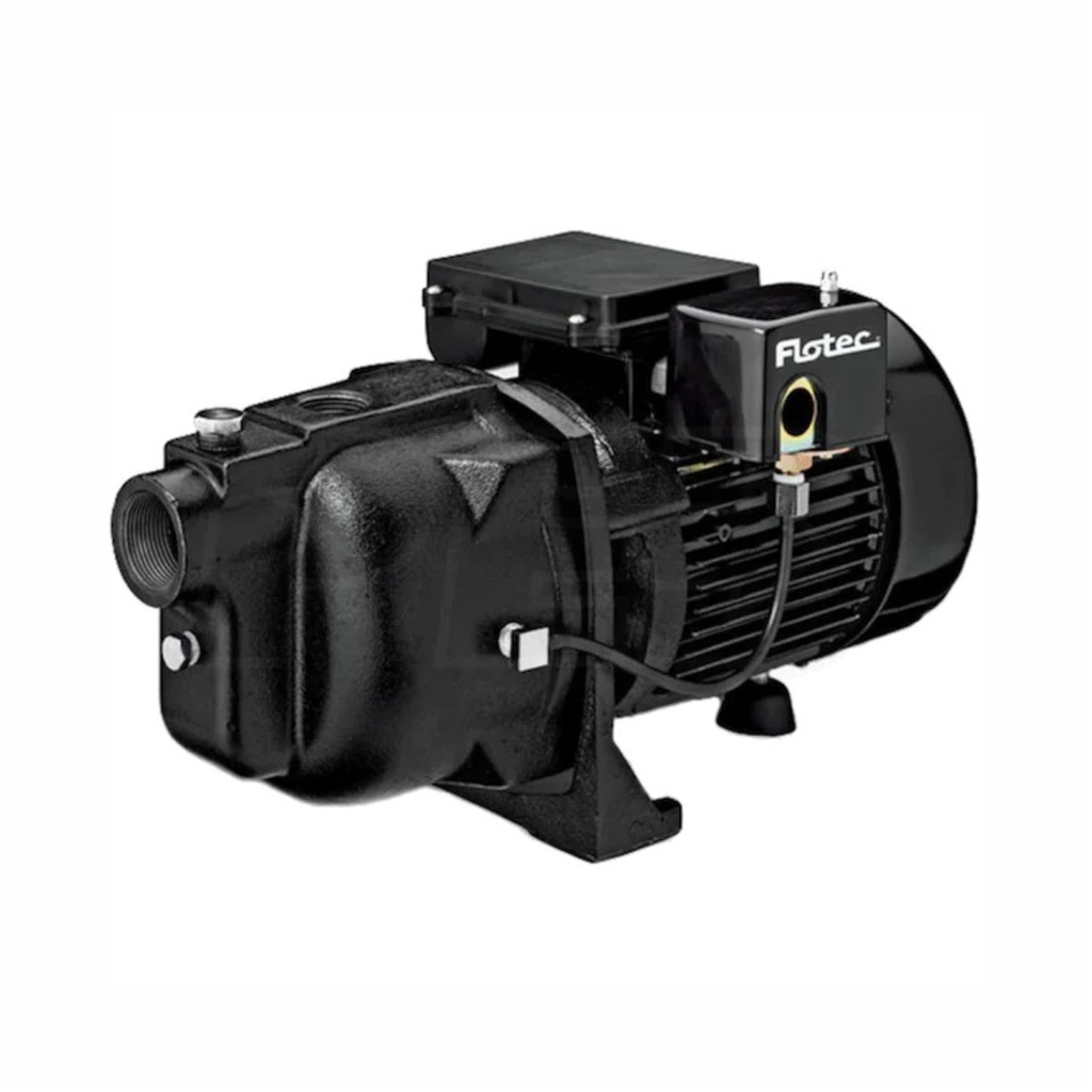 Bomba Jet ¾ HP, 115/230V, 19 GPM, monofásica, succión de 1¼", descarga de 1", 45 lbs