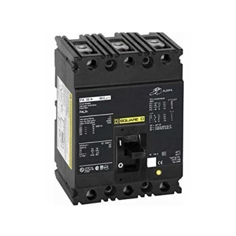 Breaker termomagnético industrial FAL34090, 3P, 90A, 480V, 18kA