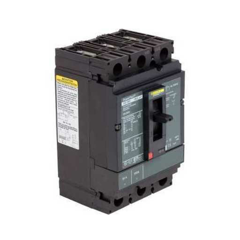 Breaker termomagnético industrial HDL36020, 3P, 20A, 600V, 14kA