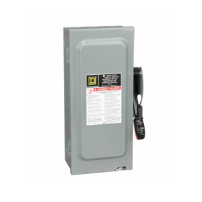 Interruptor de seguridad HU361, 3P, 30A, 600V, Nema 1