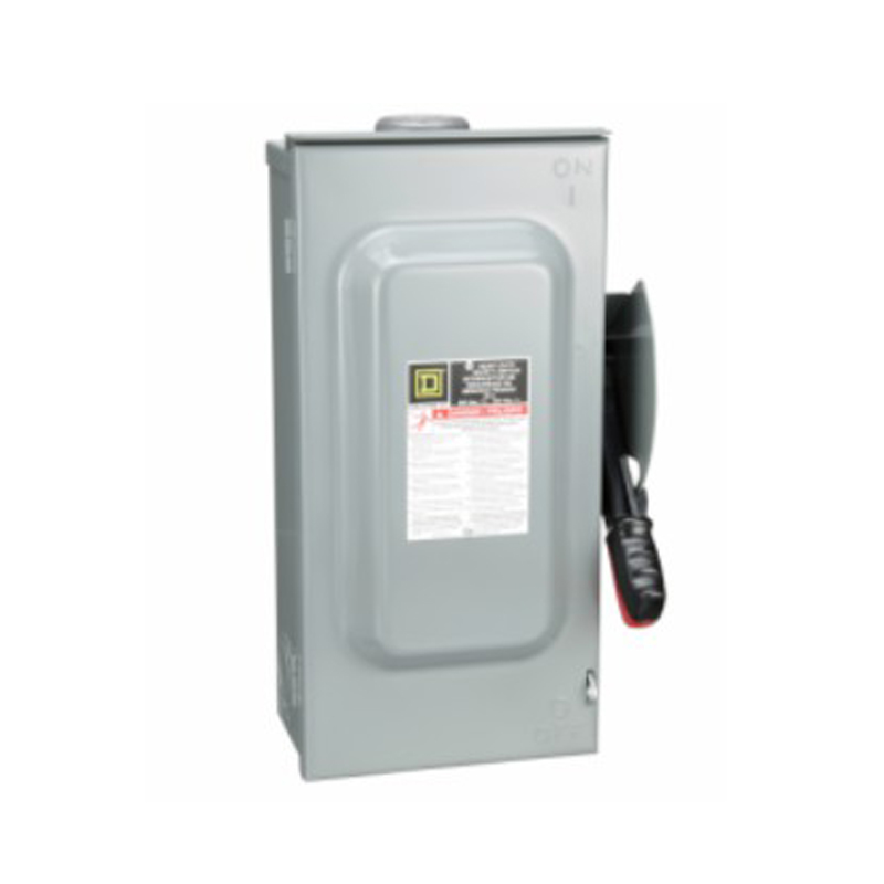 Interruptor de seguridad HU365R, 3P, 400A, 600V, Nema 3R