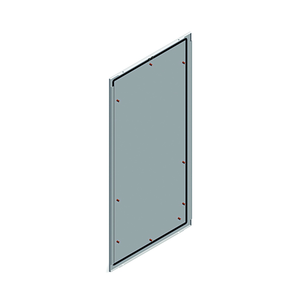 Placa ciega de montaje posterior de acero galvanizado NSYBP208, 2000 x 800mm, Spacial SF