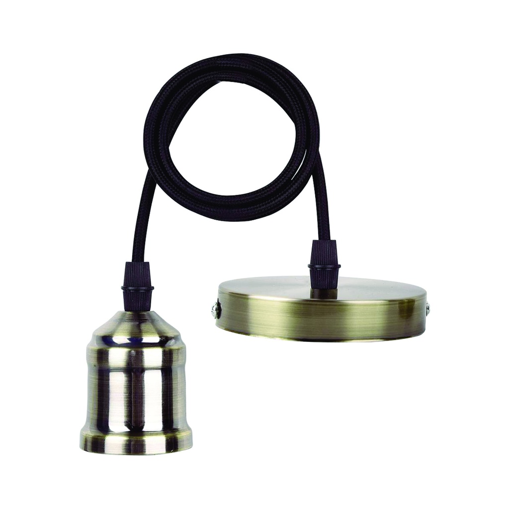 LEDVANCE Luminaria Pendulum rosca E27 color bronce