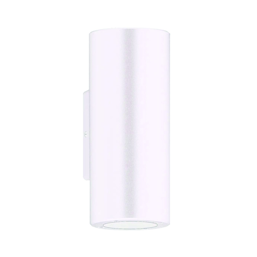 LEDVANCE Luminaria aplique dual cilíndrica para 2 bombillos GU10, IP54, housing blanco