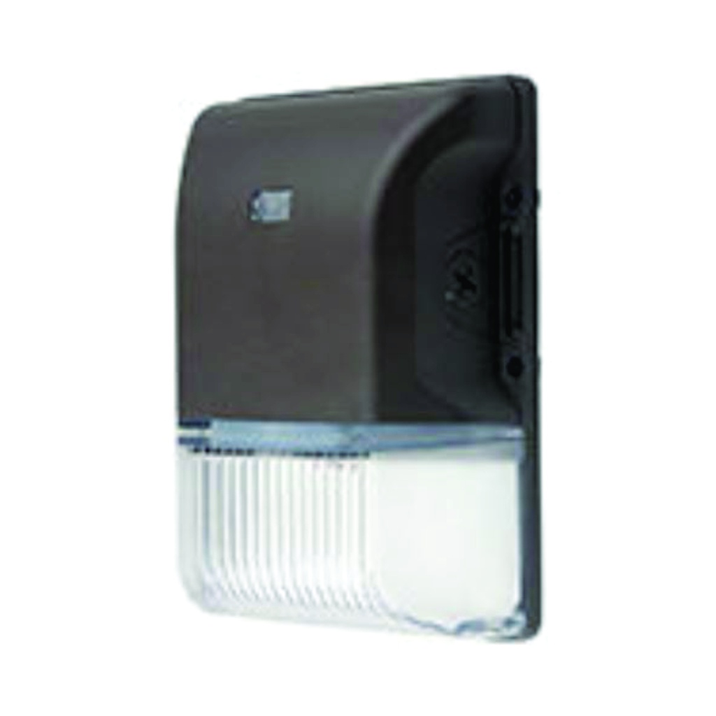 JADEMAR Luminaria LED Wallpack 20W, 250Lms, 120-277V, IP65, 5000K, luz blanca, housing bronce