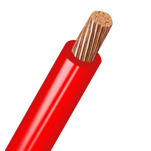 Cable THHN 2 Awg rojo caja 100 metros