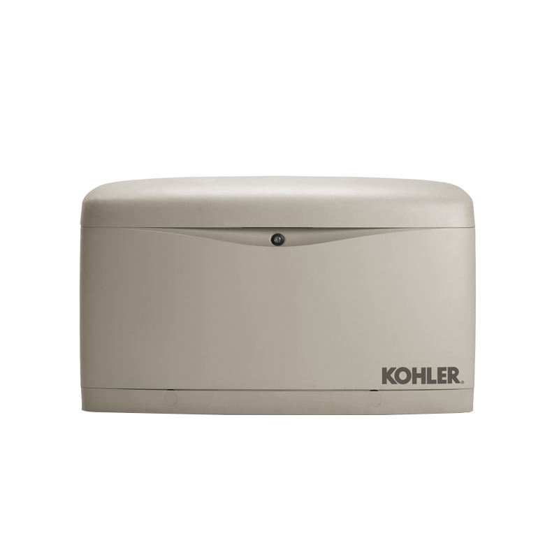 KOHLER Generador a gas 20kw, con cabina, monofásico 120/240V, sin tanque de gas, no incluye batería