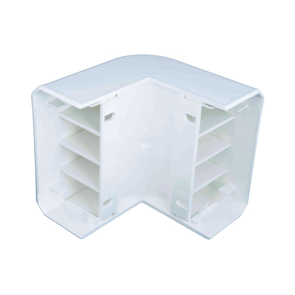 DEXSON Accesorio angulo externo blanco de 100mm x 45mm