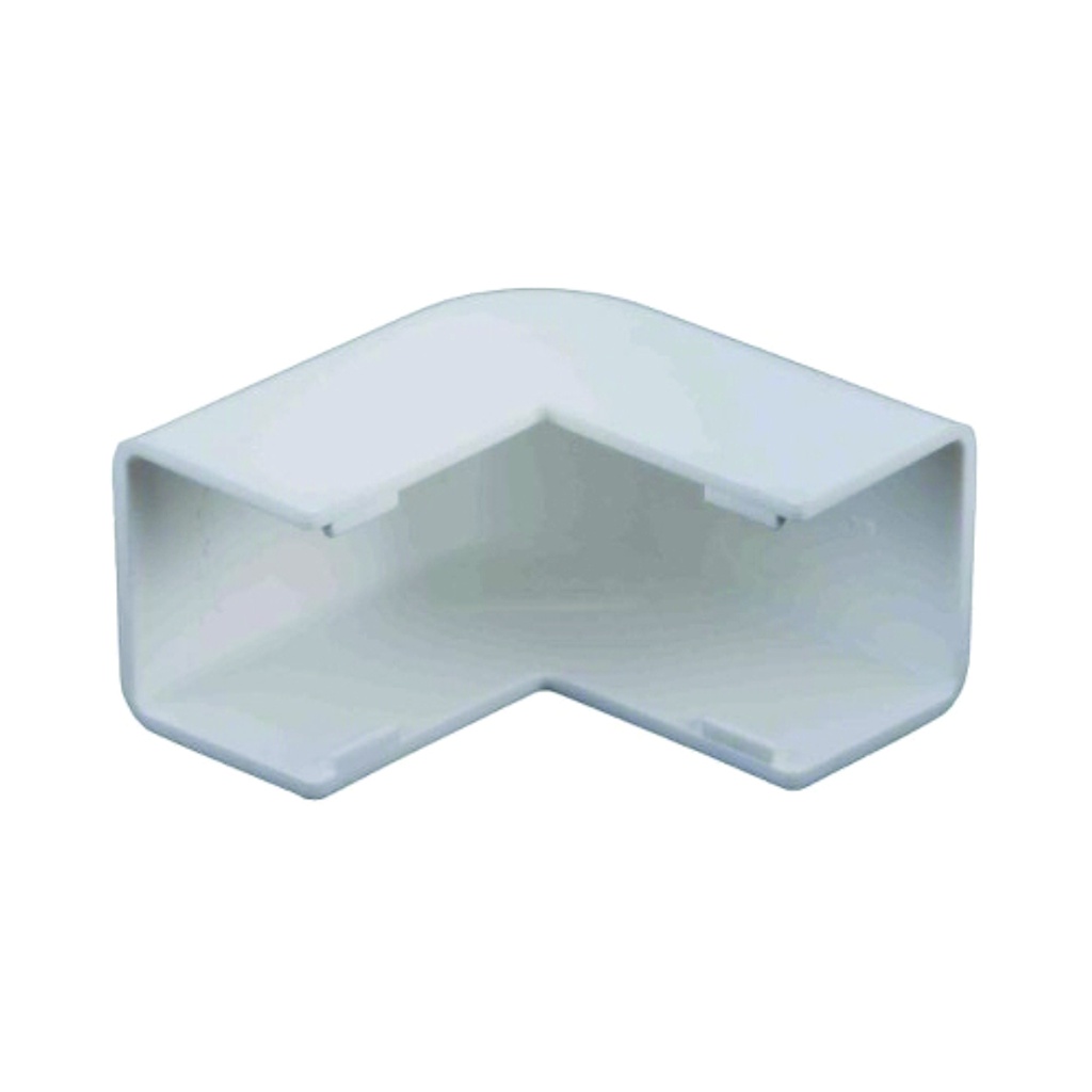 DEXSON Accesorio angulo externo blanco de 40mm x 40mm