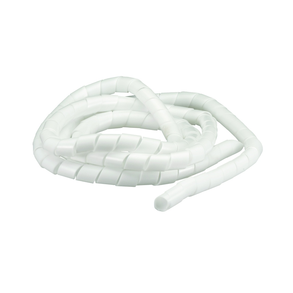 DEXSON Espiral plástico blanco de ⅜" x 5 metros