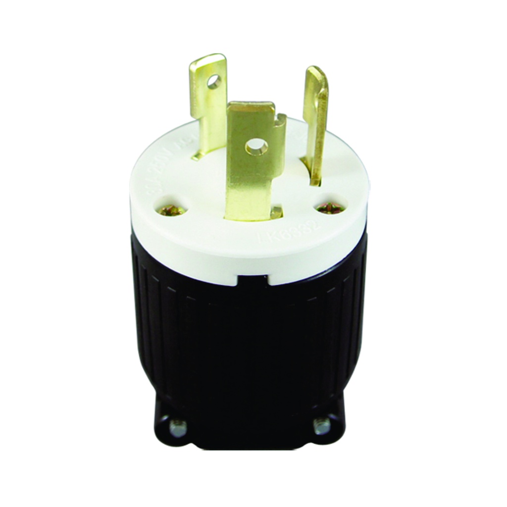 Enchufe Twist-Lock, 30A, 250V, NEMA L6-30P, UL