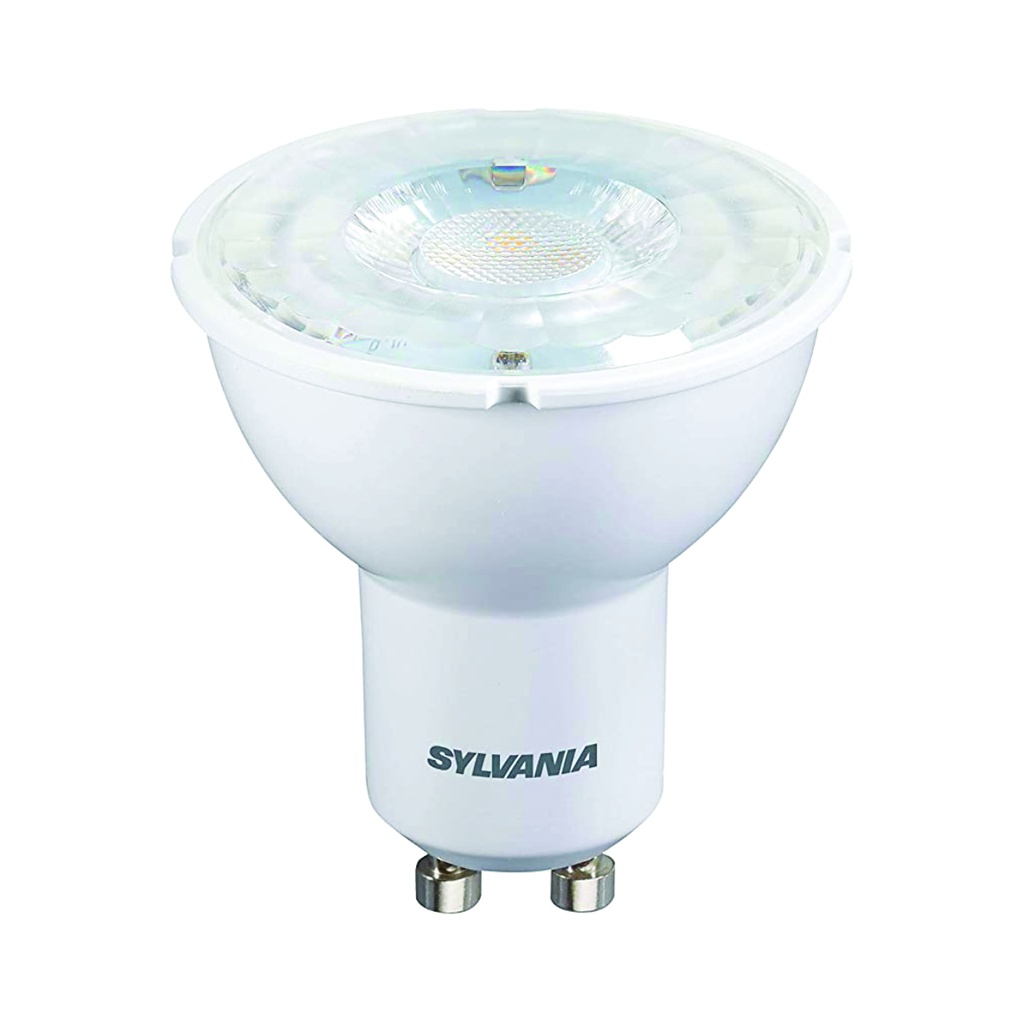 SYLVANIA Bombillo LED 5W, 350Lms, 120-240V, 6500K, luz blanca, GU10