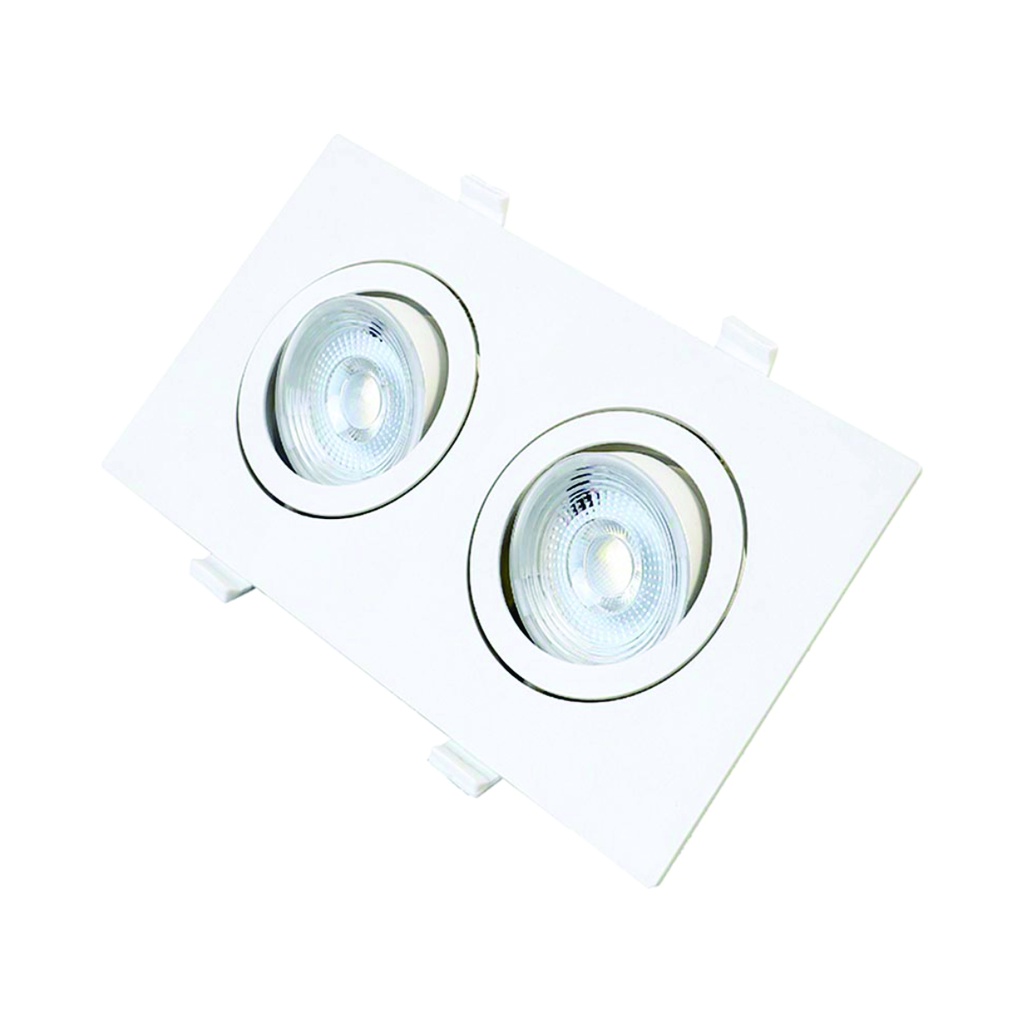 Spot LED doble PAR20 25W, 2000Lms, 100-240V, 3000K, 20,000hrs, CE