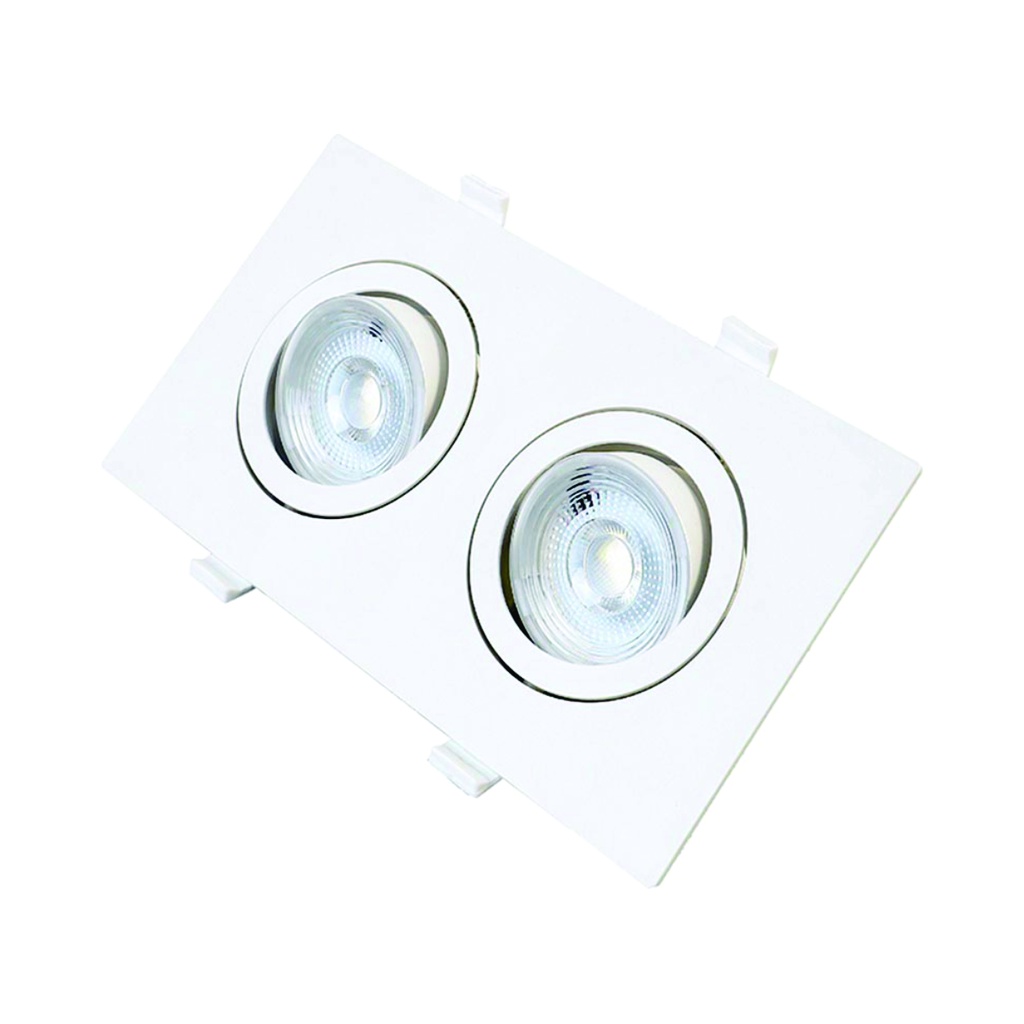 Spot LED doble PAR20 25W, 2000Lms, 100-240V, 4000K, 20,000hrs, CE