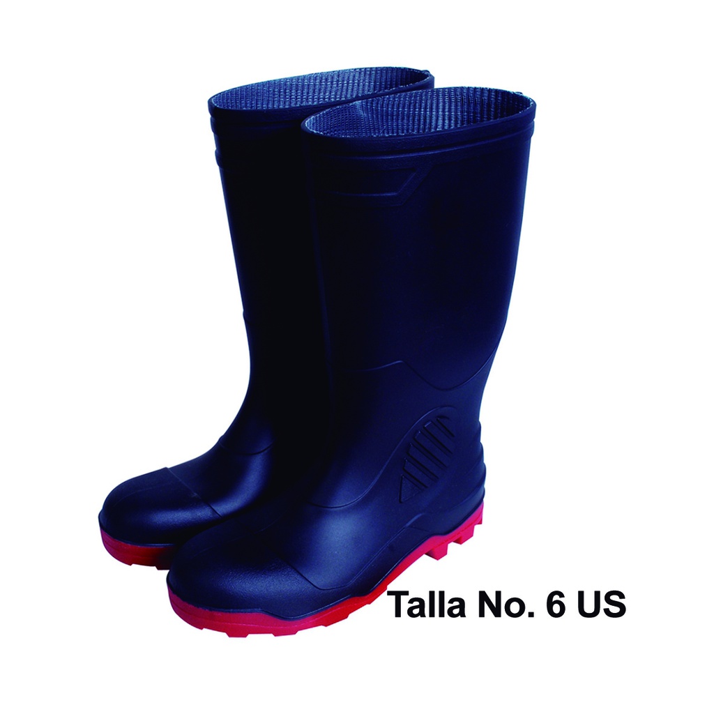 SURTEK Botas de seguridad industriales de PVC talla 6 US