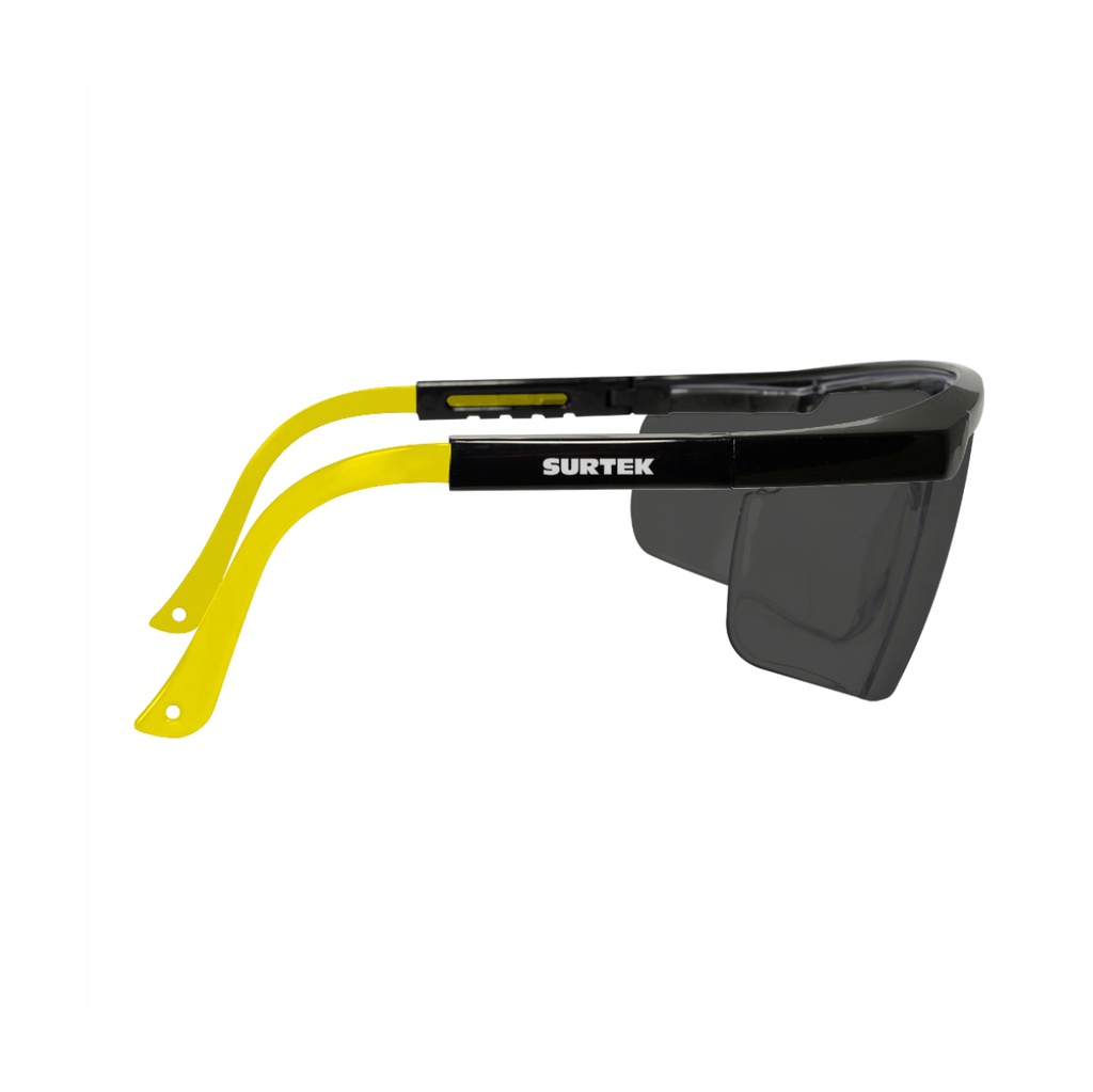 SURTEK Lentes de seguridad oscuros modelo ajustable