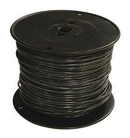 [CAB.01.039] Cable THHN 10 Awg negro bobina 152.4 metros