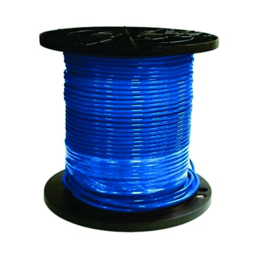 [CAB.01.072] [027023AZ-B] Cable THHN 14 Awg azul bobina 152.4 metros