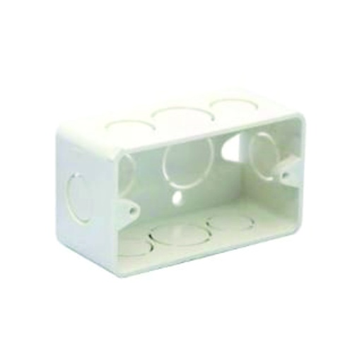 [CAN.04.004] Caja rectangular PVC 2&quot;x4&quot;