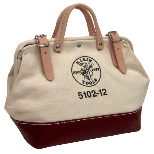 [HER.08.109] [5102-12] KLEIN Bolsa para herramientas de lona 12"