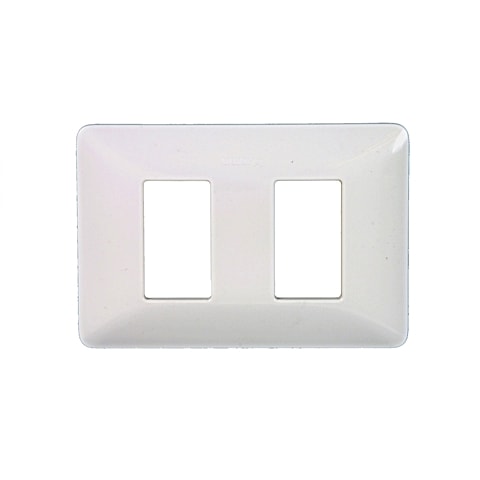 [AUT.01.577] [AM503/2BN] BTICINO Matix Placa 2 modulos blanca