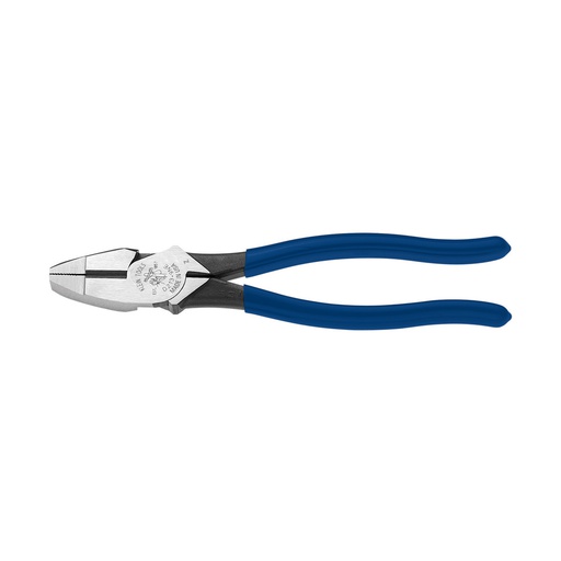 [HER.04.193] [D213-9NE] KLEIN Tenaza de electricista cabeza redondeada corte lateral de 9⅜"