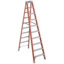 LOUISVILLE FS1510 Escalera de fibra de vidrio tipo "A" 10' 300lbs