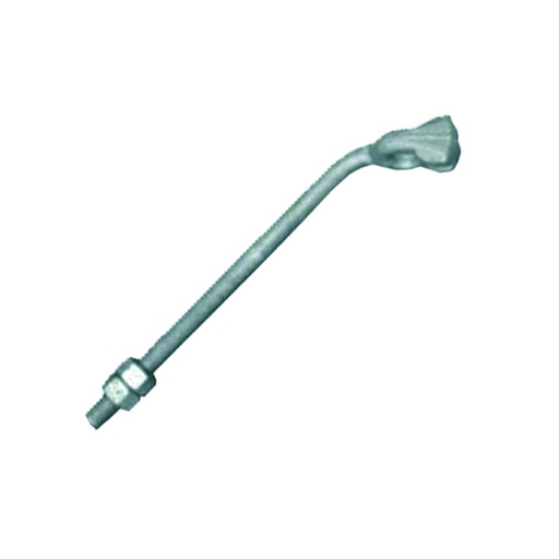 [HYA.03.183] [FW8151] Perno de ojo de ⅝" x 10" Thimbleye curvo