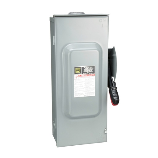 [DIS.01.572] [HU363RB] Interruptor de seguridad HU363RB, 3P, 100A, 600V, Nema 3R