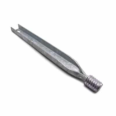 [HYA.03.098] [J25179] Espiga punta de poste 1⅜" tipo escuadra para aislador ANSI 56-2 o 56-3