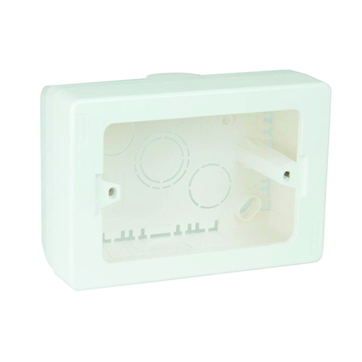 [WIR.03.036] [LG89394] Caja universal tres modulos para canaleta