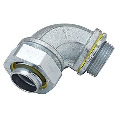 [CAN.08.017] [LT90-250] Conector BX de 2½" con forro 90°