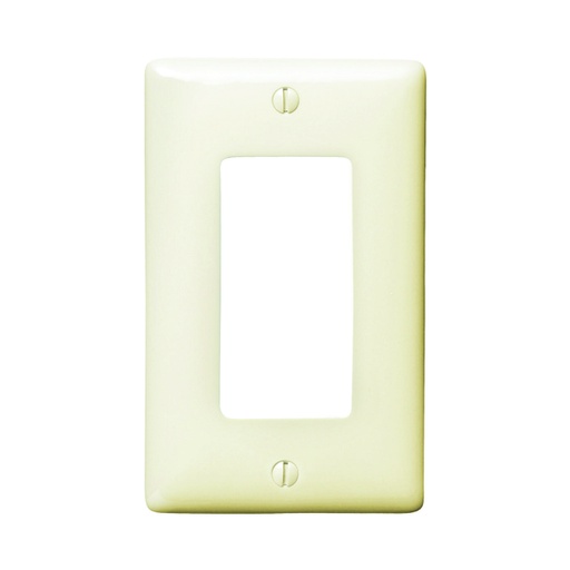 [WIR.03.233] [NP26LA] HUBBELL NP26LA Placa para interruptor decorativo sencillo 1/8", 1 gang, almond