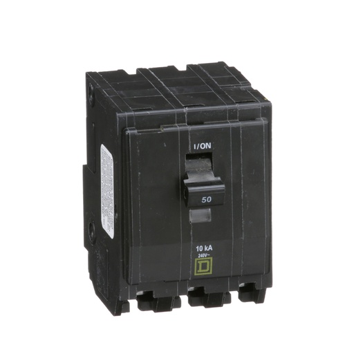 [DIS.01.359] [QO350] Breaker termomagnético de enchufar QO350, 3P, 50A, 120/240V, 10kA