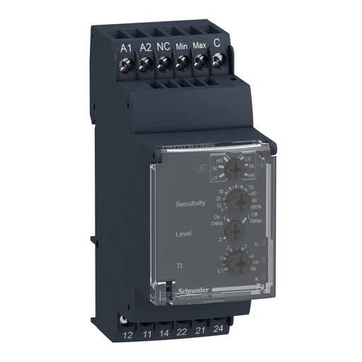 [AUT.07.041] [RM35LM33MW] Rele de control de nivel multivoltaje RM35-L, 5A, 24→240 V AC/DC