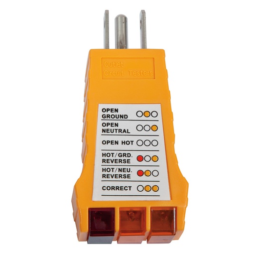 [HER.03.030] [RT110] KLEIN Probador de tomacorriente