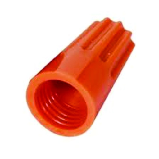 [CAB.07.004] Conector tipo copa para cable amarillo naranja