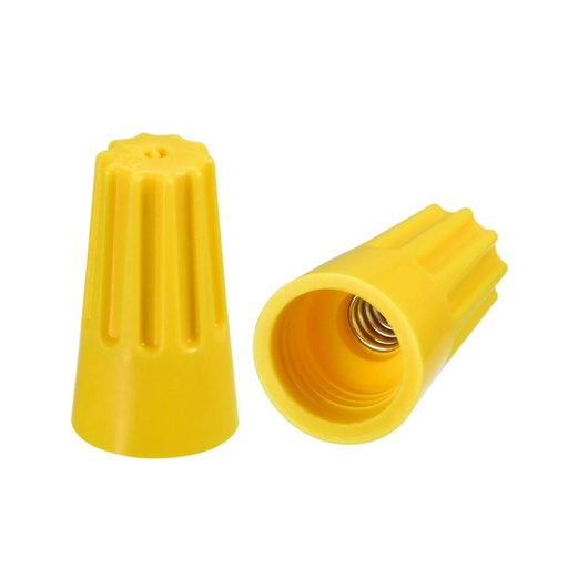 [CAB.07.001] Conector tipo copa para cable amarillo