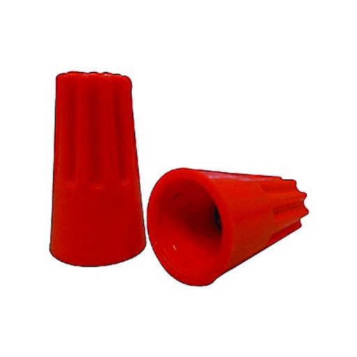 [CAB.07.005] Conector tipo copa para cable amarillo rojo