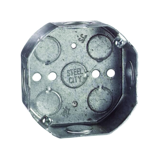 [CAN.01.035] Caja octagonal KO ½"x¾" U.S.A.