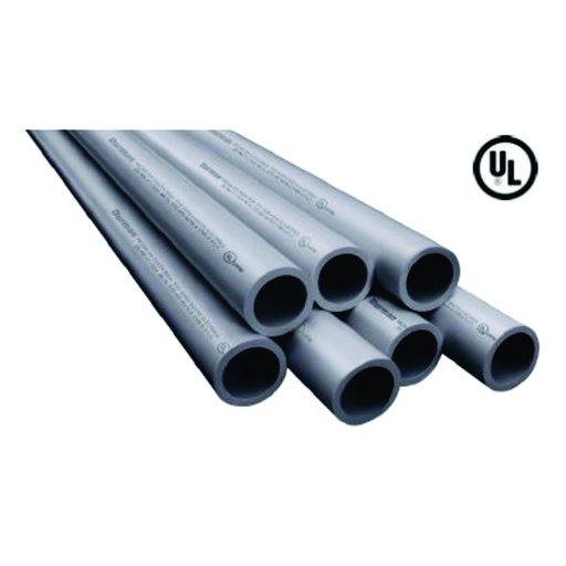 [CAN.10.028] [PVCE-80-21/2] Tubería PVC eléctrico C-80 de 2½" x 10' UL