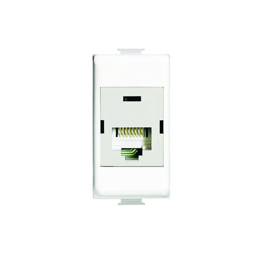 [AUT.01.257] [AM5962C5E] BTICINO Conector RJ45 110 UTP categoría 5E, blanco
