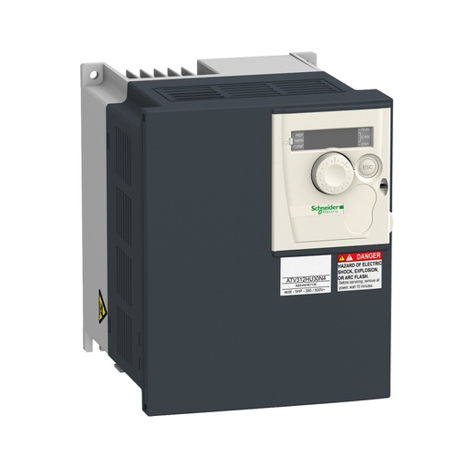 [AUT.01.671] [ATV312HU40M3] Variador de frecuencia Atv 312, 4kW, 5HP, 17.5A, 240V, 3F