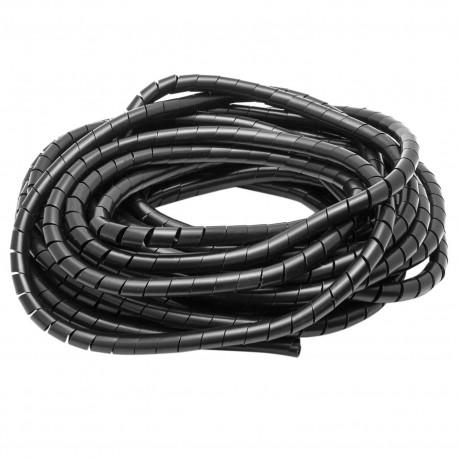 [COM.01.133] [DXN3411N] DEXSON Espiral plástico negro de ¼" x 2 metros