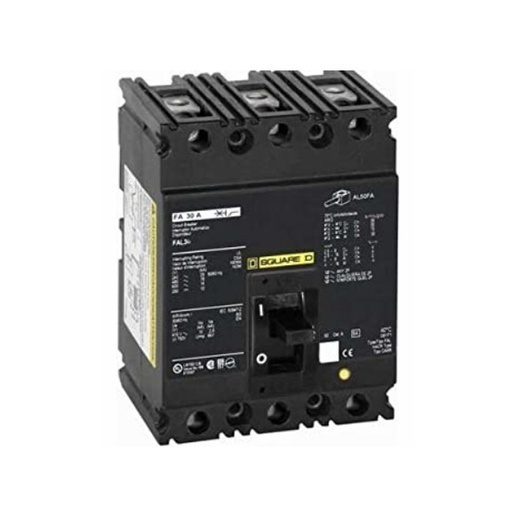 [DIS.01.404] [FAL34090] Breaker termomagnético industrial FAL34090, 3P, 90A, 480V, 18kA