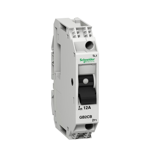 [AUT.01.465] [GB2-CB10] Breaker termomagnético para riel DIN, GB2, 1P, 5A, Icu 3kA @ 240V, TeSys