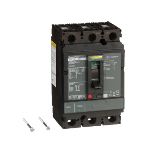 [DIS.01.450] [HGL36150] Breaker termomagnético industrial HGL36150, 3P, 150A, 600V,18kA